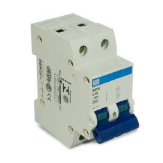 Mini Disjuntor Bipolar MDW-C16-2 16A Curva C 5KA Weg