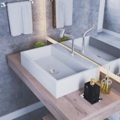 Kit Cuba RT55 Com Torneira Pratika 1060 Metal e Válvula Click 1 Polegada e Meia Compace