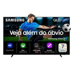 Smart TV Samsung Vision AI 50" Polegadas QLED Ultra 4K Q7F 2025, Processador com AI e Alexa Integrada