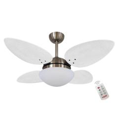 Ventilador Premium Branco 110V E Controle Remoto