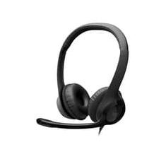 Headset com fio USB Logitech H390 com Almofadas, Controles de Áudio Integrado e Microfone com Redução de Ruído - 981-000014