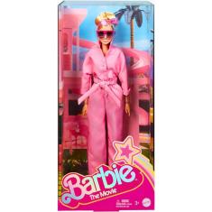 Boneca Barbie Filme Macacão Rosa HRF29 Mattel