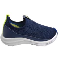Tênis Infantil Menino Jogging Running Calce Fácil 360 Energy Respi-Tec Kidy 037-0107-Masculino