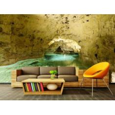 Papel de Parede Paisagens Caverna 35 - 1,50 X 2,50 - Voce Decorando