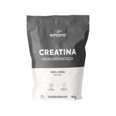 Creatina Emana Monohidratada 300g, 1, Sem sabor