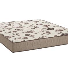 Colchão Queen Espuma D28 Physical Ortobom 22cmx158cmx198cm Creme/Marrom