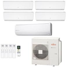 Ar-Condicionado Multi Split Inverter Fujitsu 45.000 (4x Evap HW 9.000 + 1x Evap HW 24.000) Quente/Frio 220V