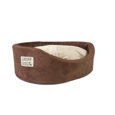 Cama Griff Dog para Cães Camurça Brown - Tamanho 4
