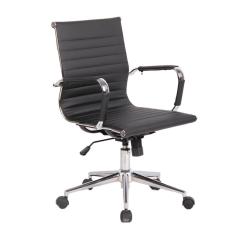 Cadeira de Escritório Diretor Giratória New Best Preta