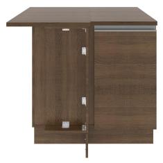 Balcão de Canto Glamy 1 Porta Rustic Madesa