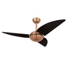 Ventilador De Teto Volare Cobre E Tabaco Mdf 220V