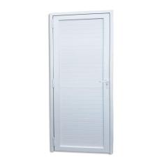 Porta de PVC Palheta 216x70cm ITEC Brimak Branco