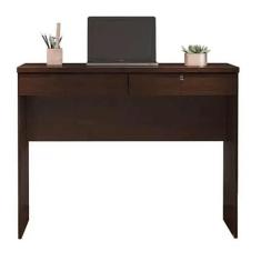 Mesa de Computador Felicia Escrivaninha 2 Gavetas JCM Cor Café