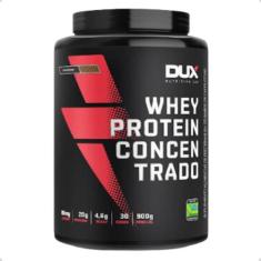 Whey Protein Concentrado Pote 900g Dux Nutrition, Cappuccino, 900g