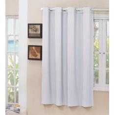 Cortina Blackout Tecido Branco Gelo 1,40x1,50 Janela Porta - Confecçõe