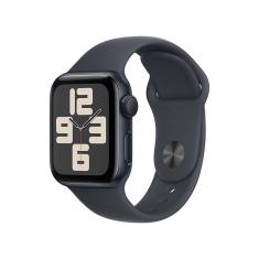 Apple Watch se gps Caixa meia-noite de alumínio – 40 mm Pulseira esportiva meia-noite – p/m