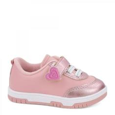 Tênis Casual Calce Fácil Ajuste Molekinha Baby Menina-Unissex