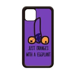 Capa Just Oranges com desenho divertido para iPhone 12 Pro Max para Apple Mini Mobile Case