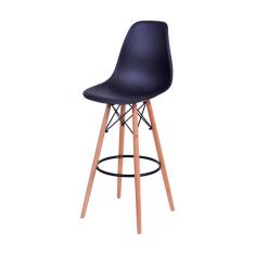 Banqueta Eames Side - Preta