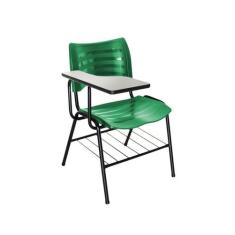 Cadeira Iso Linha Polipropileno Iso Universitária Verde - Design Offic