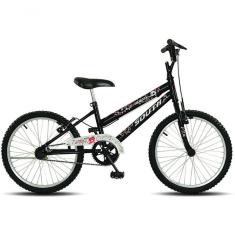 Bicicleta Infantil Aro 20 South Grazzy Meninas - Preto Preto