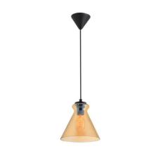 Luminária Pendente Vidro Âmbar Soprado Ref: Lt-292V-E - Luxtek, Bivolt