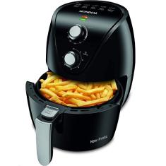 Fritadeira Eletrica Sem Oleo Mondial New Pratic Af-31 3.5l Pr