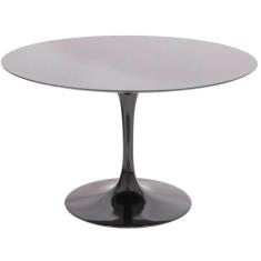 Mesa De Jantar Tulipa Saarinen 130 Cm Preto