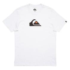 Camiseta Quiksilver Plus Size Comp Logo Branca