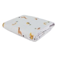 Lençol Avulso Com Elástico para Mini Berço 100%Algodão 200 Fios