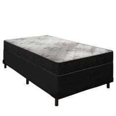 Cama Box Solteiro + Colchão Portobel Viena D23 60x88x188