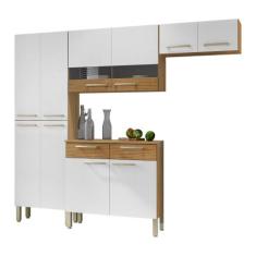 Cozinha Completa Compacta 10 Portas Nala Kits Paraná - Kit's Paraná, F