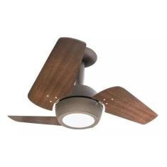 Ventilador De Teto Venti-delta Loft Linha Decorative, Marrom pá tabaco