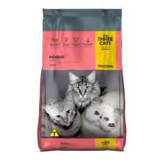 Ração Three Cats Gatos Adultos Carne – 10,1Kg