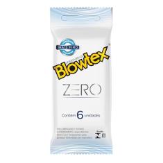 Preservativo Zero com 6 Unidades, Blowtex