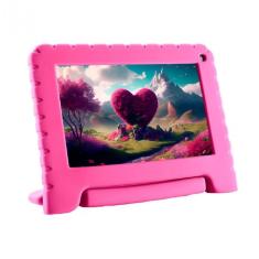 Tablet Multilaser Kid Pad 7 Polegadas 64GB 4GB Quad Core 1.6GHz Android NB41