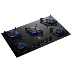 Cooktop a Gas KE5GR 5 Bocas Automatico Mesa de Vidro Electrolux