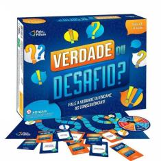 Jogo Tabuleiro Infantil Verdade Ou Desafio - Pais E Filhos