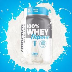 100% Whey Flavour (900 G) Leite