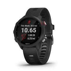 Garmin Relógio inteligente Forerunner 245 Music, GPS para corrida com música e dinâmica avançada, preto (renovado)