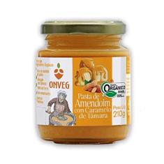 Pasta de Amendoim Orgânico com Caramelo de Tâmara 210g Onveg