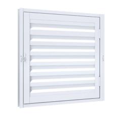 Porta de Alumínio para Alçapão 80x60cm Riobras Aluminíos Branco