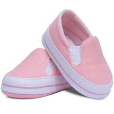 Tenis Bebê Slip On Menina Infantil Calce Fácil 01.09-Feminino
