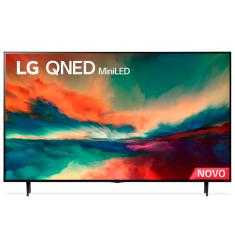 Smart TV 4K LG LCD 65&quot; Polegadas 65QNED85SRA MiniLED Quantum Dot NanoCell ThinQ AI