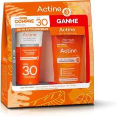 Kit Actine Protetor Solar Fps30 40G + Gel De Limpeza - 40G - Darrow