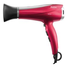 Secador De Cabelos Cherry Tourmaline Íon Philco 110v Cherry