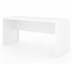Escrivaninha Para Escritório Me4109 Branco Branco