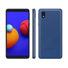 Smartphone Samsung Galaxy A01 Core 32GB Azul 4GB Octa-Core 2GB RAM Tel
