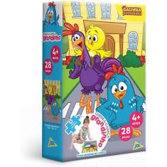 Quebra-Cabeça 28 Peças Grandinho - Galinha Pintadinha