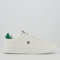 Tênis Fila Revenge Branco e Verde-Masculino